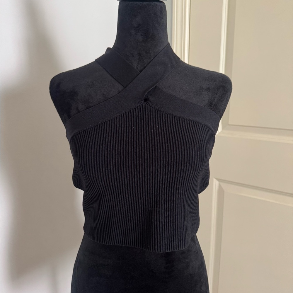 American Threads Charcoal Knit Sweater